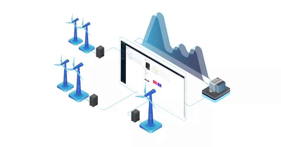 Nerve is an open IIoT solution that connects wind turbines and wind parks worldwide via a central management system