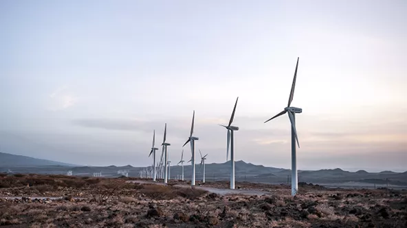 Onshore wind turbines © Vestas