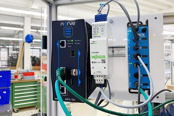 Nerve is showcased in Swiss Smart Factory's demo plant.